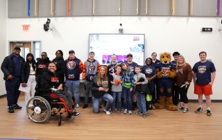 Cincinnati Cougars and Fans at Super Bowl Saturday